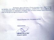 Prefeitura de Girau apresenta certidões e esclarece polêmica sobre 'consignados'