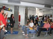 Ação de combate a dengue é realizada nas agências bancárias