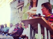 Célia defende moradia digna para produtores rurais