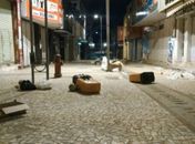 Lixeiras são alvos de vandalismo no Centro de Arapiraca