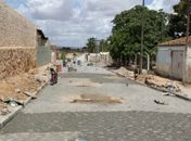 Pavimentação no Cavaco