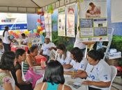 Ação Global realiza ações de cidadania, saúde, educação e lazer