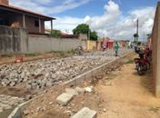 Bairro Baixa Grande recebe melhorias com pavimentação de ruas