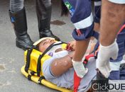 Falta de sinalização causa acidente no Jardim Esperança