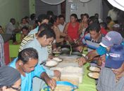 Álvaro Melo oferece jantar para homenagear garis e margaridas de Lagoa da Canoa