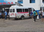 Mais de 600 veículos intermunicipais pararam de circular no Centro