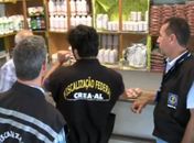 Adeal e CREA encontram irregularidades em venda de agrotóxicos em Arapiraca  