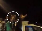 Ex-prefeito em gesto obsceno 