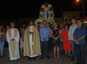 Procissão marca encerramento das festividades da padroeira em Lagoa da Canoa