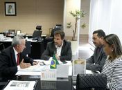 Em Brasília, Marlan Ferreira apresenta projeto para a construção de adutora em Limoeiro