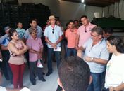 Agricultores limoeirenses realizam visita técnica ao APL Fruticultura do Vale do Mundaú