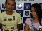 Casal é preso durante operação policial deflagrada na manhã desta quarta em Arapiraca