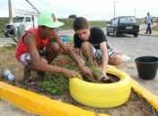 Com o apio da Prefeitura, moradores do Brisa do Lago realizam projeto sustentável