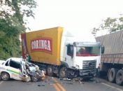 Caminhão do Grupo Coringa se envolve em grave acidente na BR 235 em SE