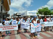Arapiraca realiza caminhada para celebrar o Dia Nacional do Surdo