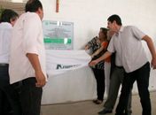 Célia Rocha participa da inauguração de fábrica de estofados no Polo Moveleiro
