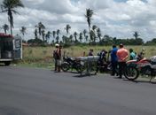 Idoso cai de bicicleta e fica ferido na rodovia AL 110 próximo ao Pau d’Arco