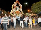 Procissão marca encerramento das festividades da padroeira em Limoeiro de Anadia