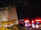 Acidente com ônibus de romeiros de Arapiraca deixa 32 feridos no interior do Ceará