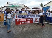 Estudantes realizam ato de conscientização contra o Aedes Aegipty em Feira Grande