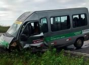 Acidente com van deixa um morto e cinco feridos na BR 101 em Campo Alegre