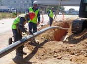 Arsal fiscaliza obras do gasoduto Penedo-Arapiraca