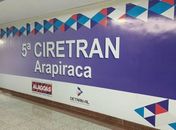 Serviços do Detran em Arapiraca estão sendo direcionados temporariamente para a 5ª Ciretran do shopping