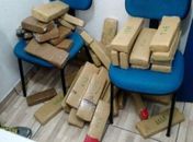 Polícia apreende 59kg de maconha em ônibus que vinha de SP para Arapiraca
