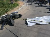 Motociclista morre ao se envolver em grave acidente no trevo de acesso à Feira Grande