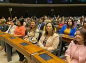 Brasília: Fabiana Pessoa participa de evento em homenagem à conquista do voto feminino