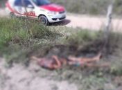 Cadáver degolado e queimado é encontrado na zona rural de São Sebastião