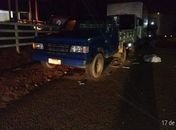 Motociclista morre ao colidir com traseira de veículo parado, sem sinalização, na AL 110