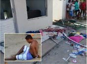 Em Luziápolis homem é preso após destruir casa e tentar matar mulher a golpes de facão
