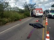 Motociclista morre após bater em carro de passeio em trecho da AL-220