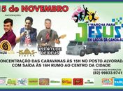 Lagoa da Canoa recebe pela 1ª vez a Marcha Para Jesus no dia 15