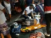 Motoqueiro é socorrido com ferimentos graves após colisão na AL 220 em Campo Alegre