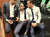 Neymar e jogadores prestigiam casamento de atriz