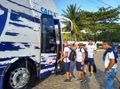 Elenco segue viagem para jogos fora de casa