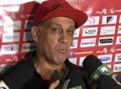 Celso Teixeira ficou insatisfeito com alteração da data do jogo contra o Serrano-PB (Foto: Silas Batista/GloboEsporte.com)