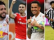 Brasileirão chega à rodada final com quatro jogadores empatados na artilharia
