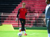 Luan Polli estreia no gol do Sport e ganha confiança de Guto Ferreira: 'tem arrojo'