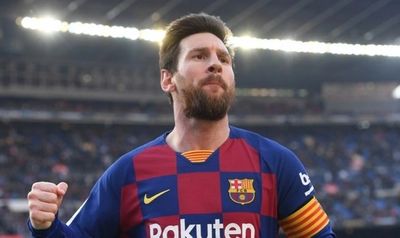 Messi marcou quatro gols na vitória do Barcelona por 5 a 0 sobre o Eibar