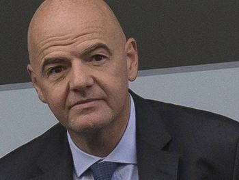 O presidente da Fifa, Gianni Infantino