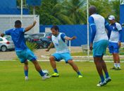 Treino do CSA no CT Gustavo Paiva