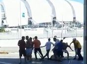 Torcedor do CRB é espancado antes de jogo contra o América em Natal; vídeo