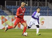 Alagoano Everton em ação pelo Muharraq