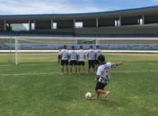 Socioeducandos conhecem história do futebol alagoano no Museu dos Esportes