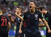 Na prorrogação, Croácia vence Inglaterra e chega à decisão