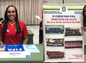 Árbitra assistente Brígida Cirilo Ferreira é convidada para curso técnico da FIFA