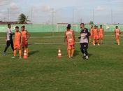 Joécio Barbosa comandou treino para enfrentar o Murici fora de casa